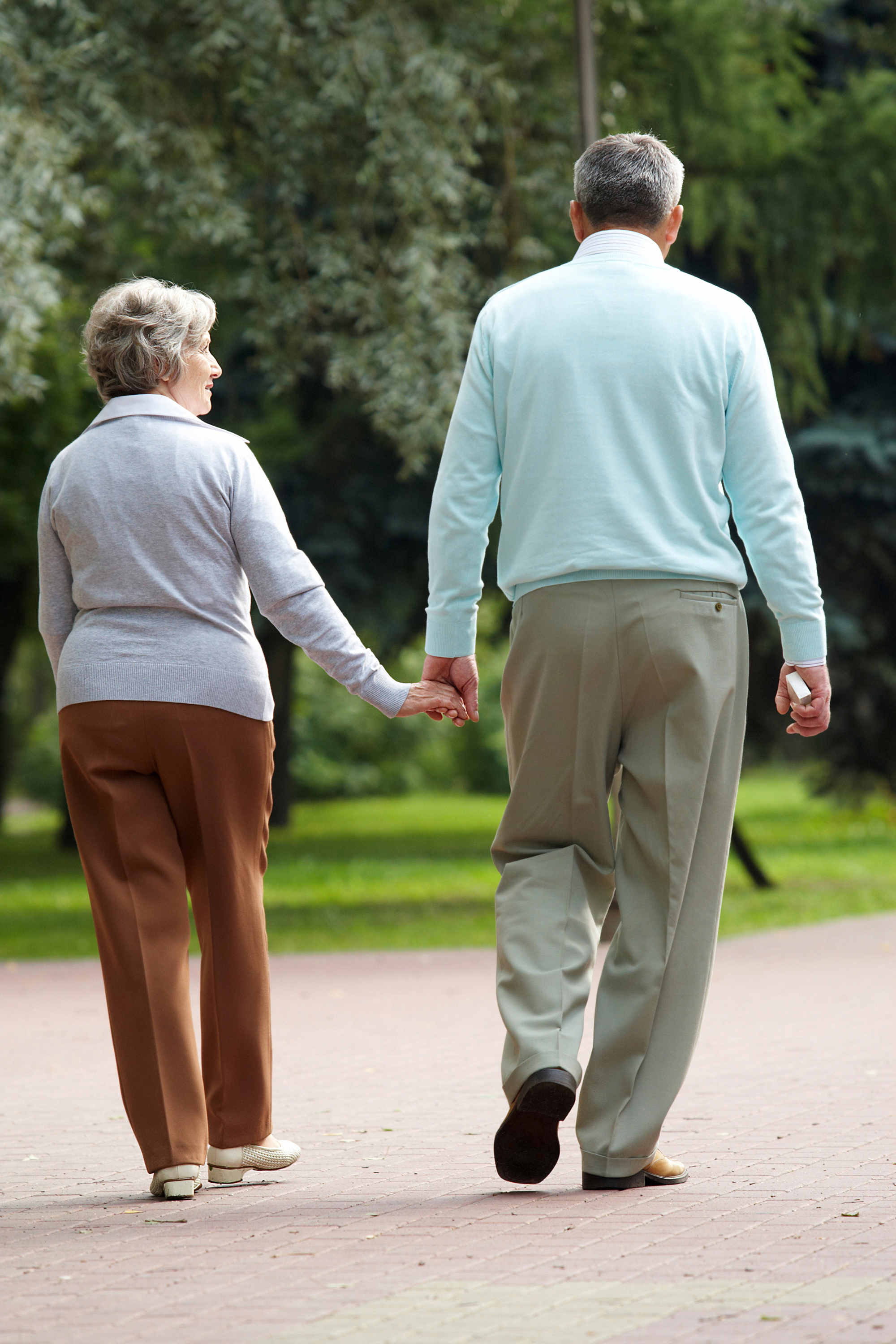 Senior Citizen walking